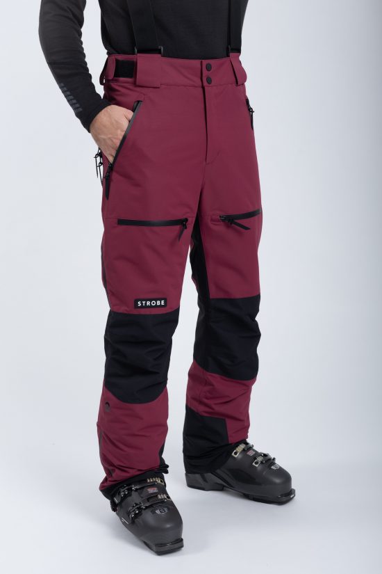 Pantalon de ski Lynx Burgundy - Hommes