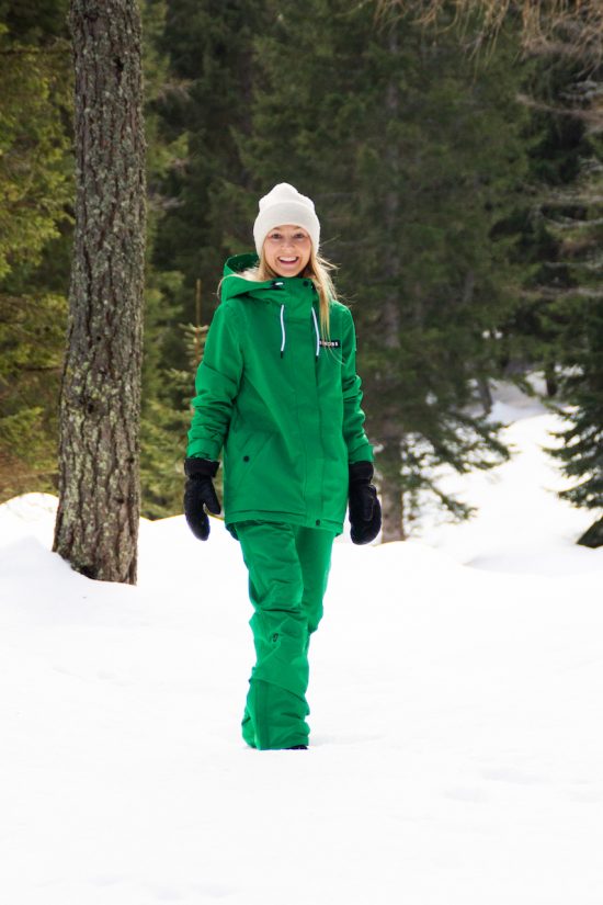 Veste de ski Aura Kelly Green - Femmes - 2022