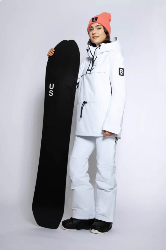 Felicity Ski Jacket White - Femmes