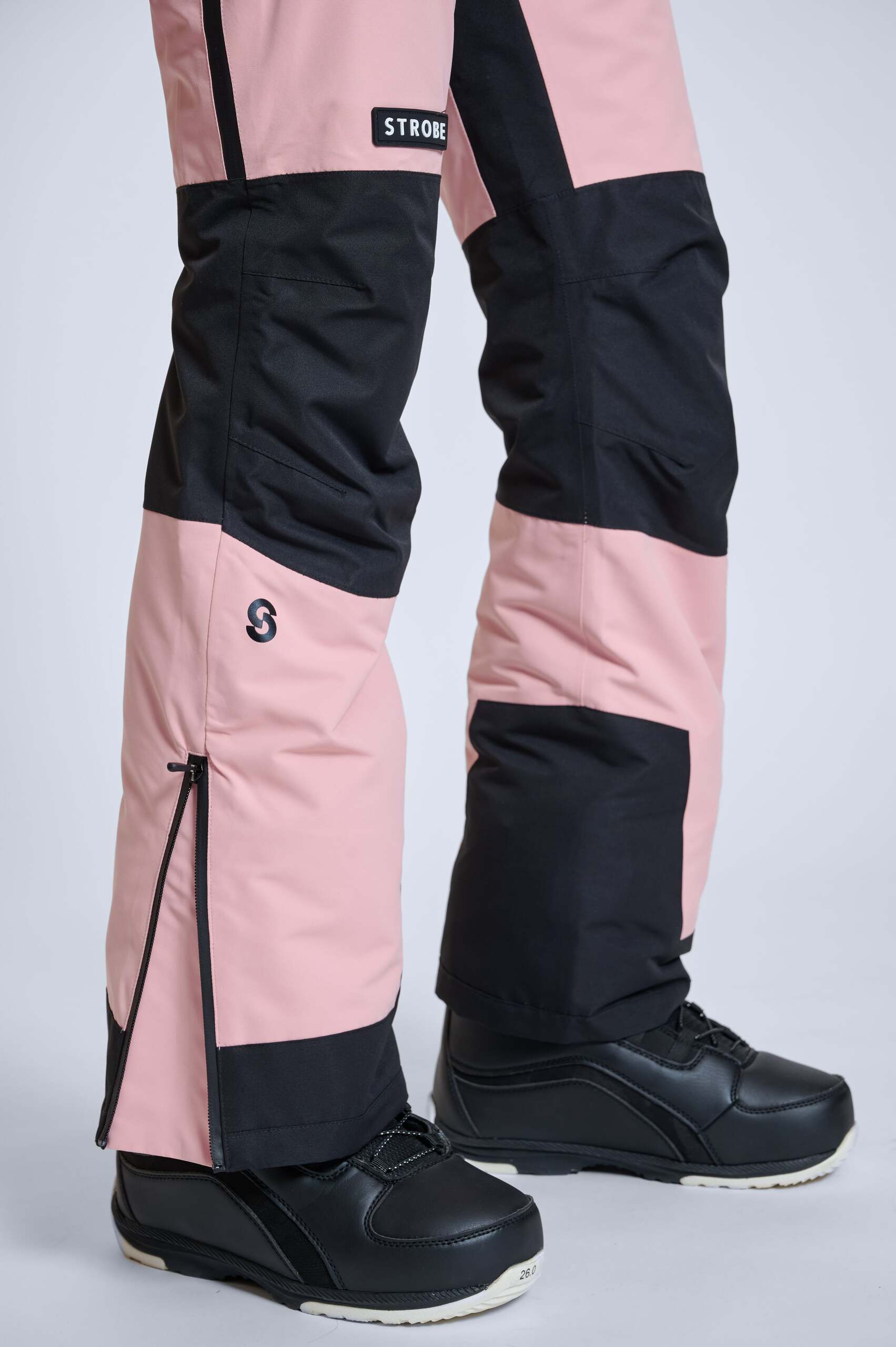 HOTIAN Pantalon de Ski à Bretelles pour Femme Pantalon de Snowboard Pantalon d'hiver Chaud imperméable Coupe-Vent Amovible Pantalon de Ski de Fond Pantalon Thermique Pantalon de randonnée